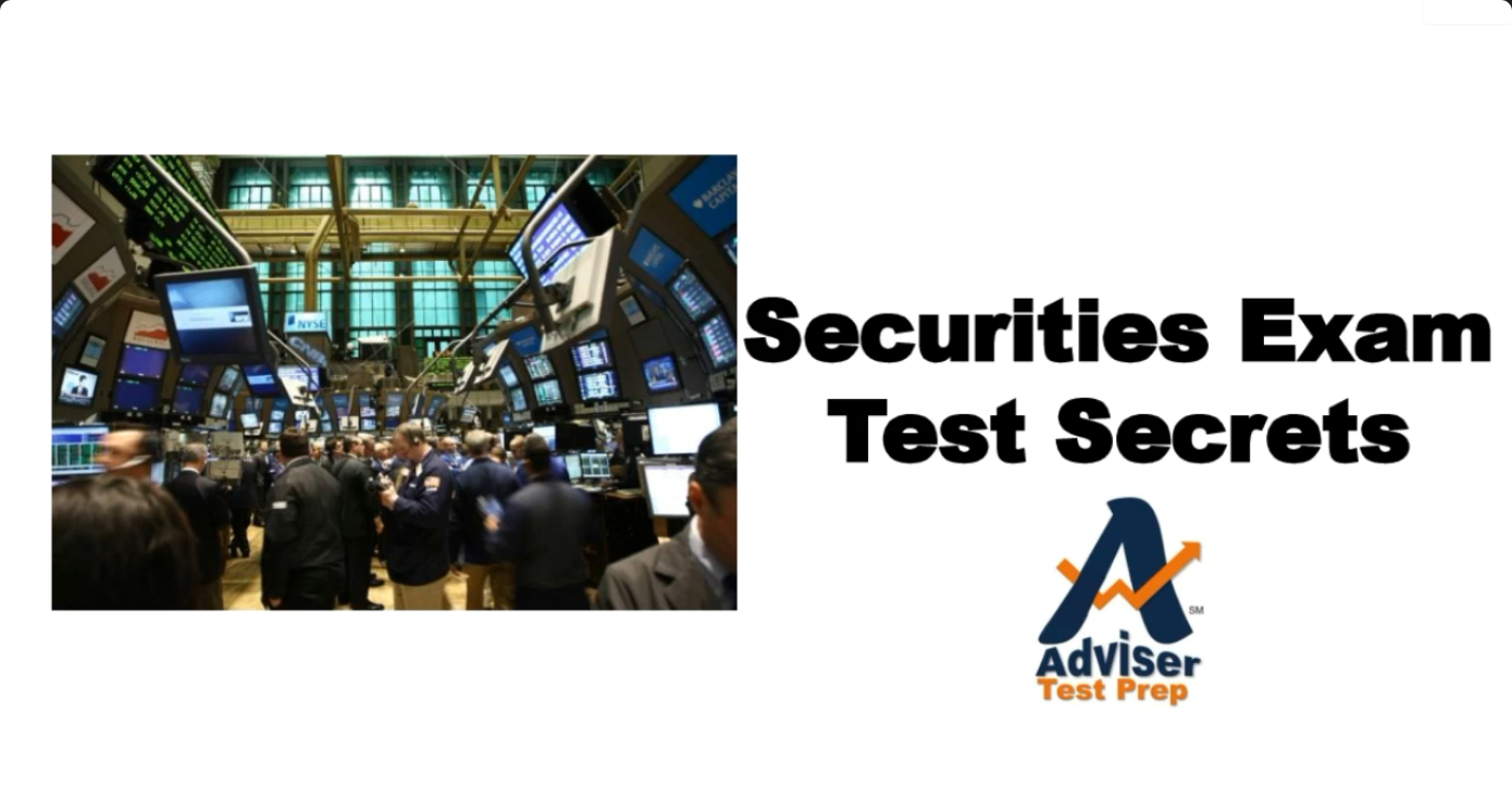 Securities Exam Test Secrets
